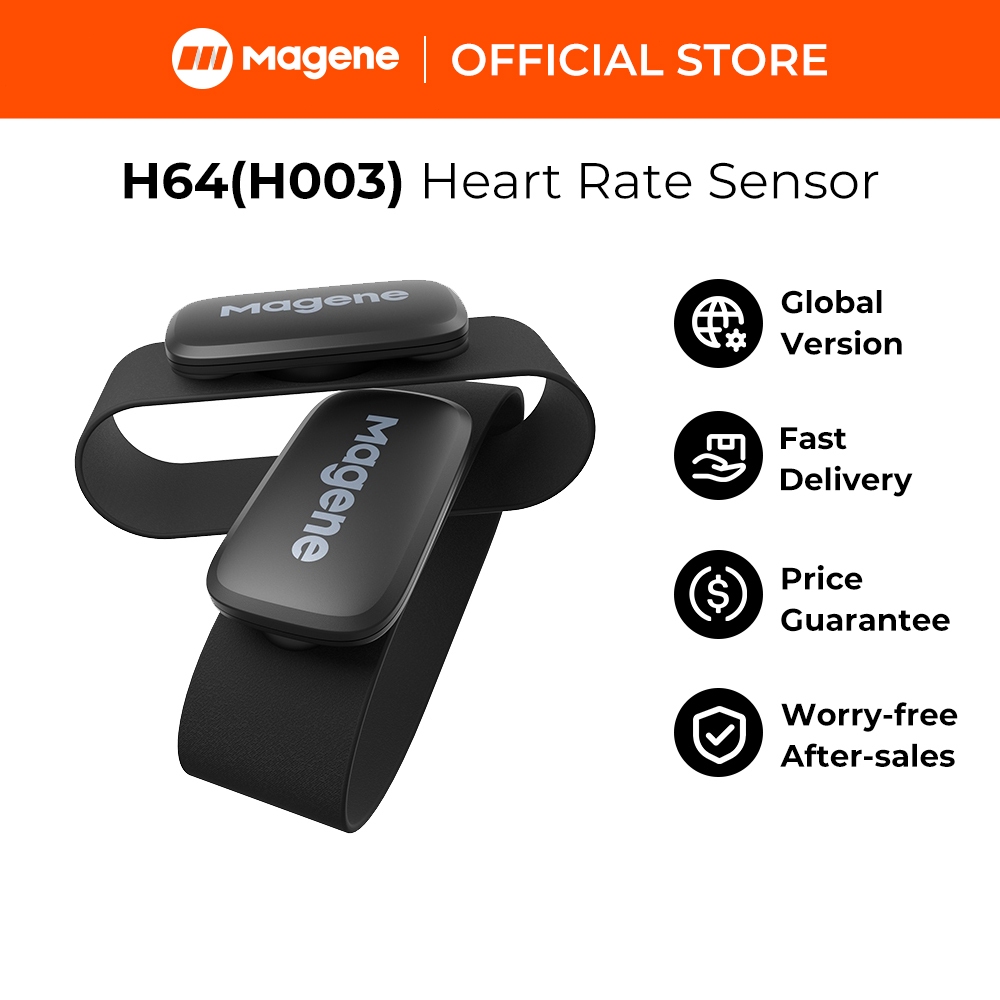 Magene H003 (NewH64) Correia Torácica Para Monitor De Frequência Cardíaca Sensor em Oferta na Shopee