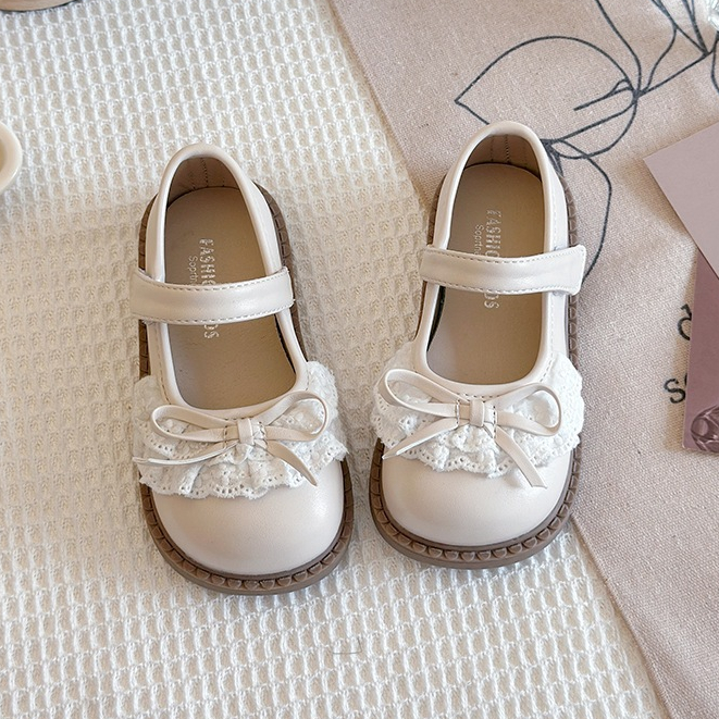 tênis infantis Meninas Elegante Confortável Princesa Sapatos bebê Arco Sapatilhas de balé