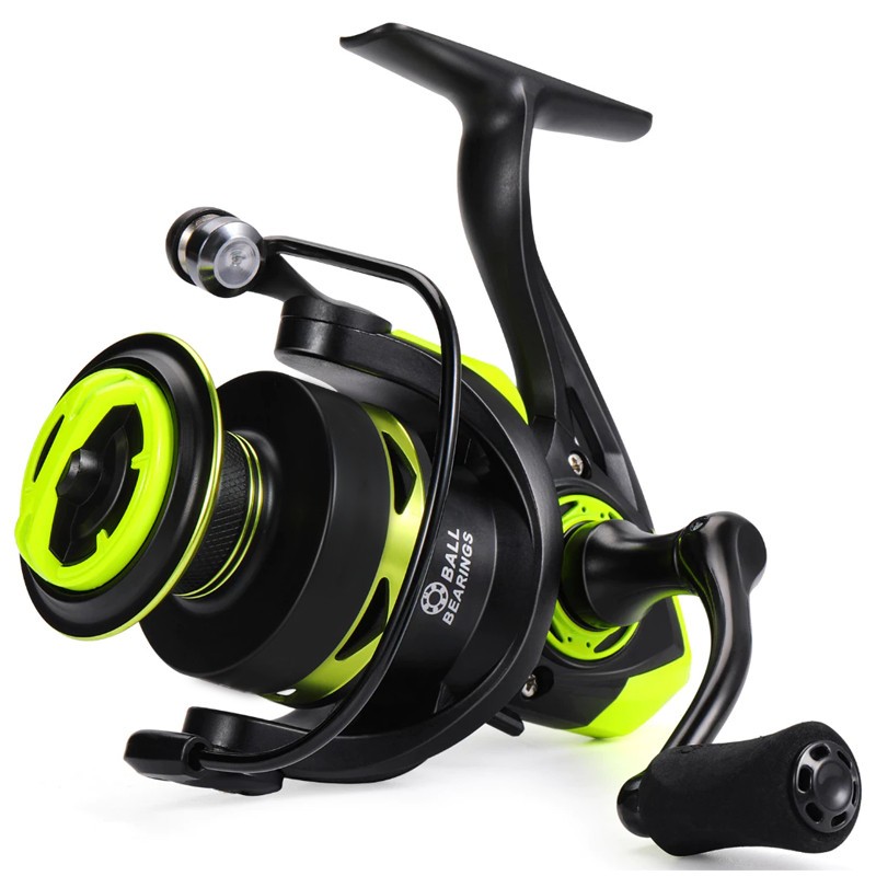 Carretel Giratório 5.2 : 1 [100kg]-Tamanho Do material EVA Verde Fluorescente