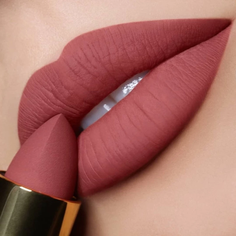 6 Cores Maquiagem Baton Matte Lipstick À Prova D'água Bálsamo De Longa Duração Red Pink Velvet Nude Lipsticks Cosméticos