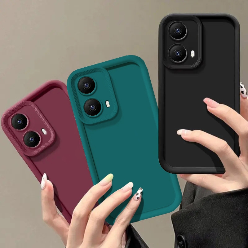 Capa Macia De Silicone Líquido Original Oficial Motorola Moto Edge G05 G15 E15 6