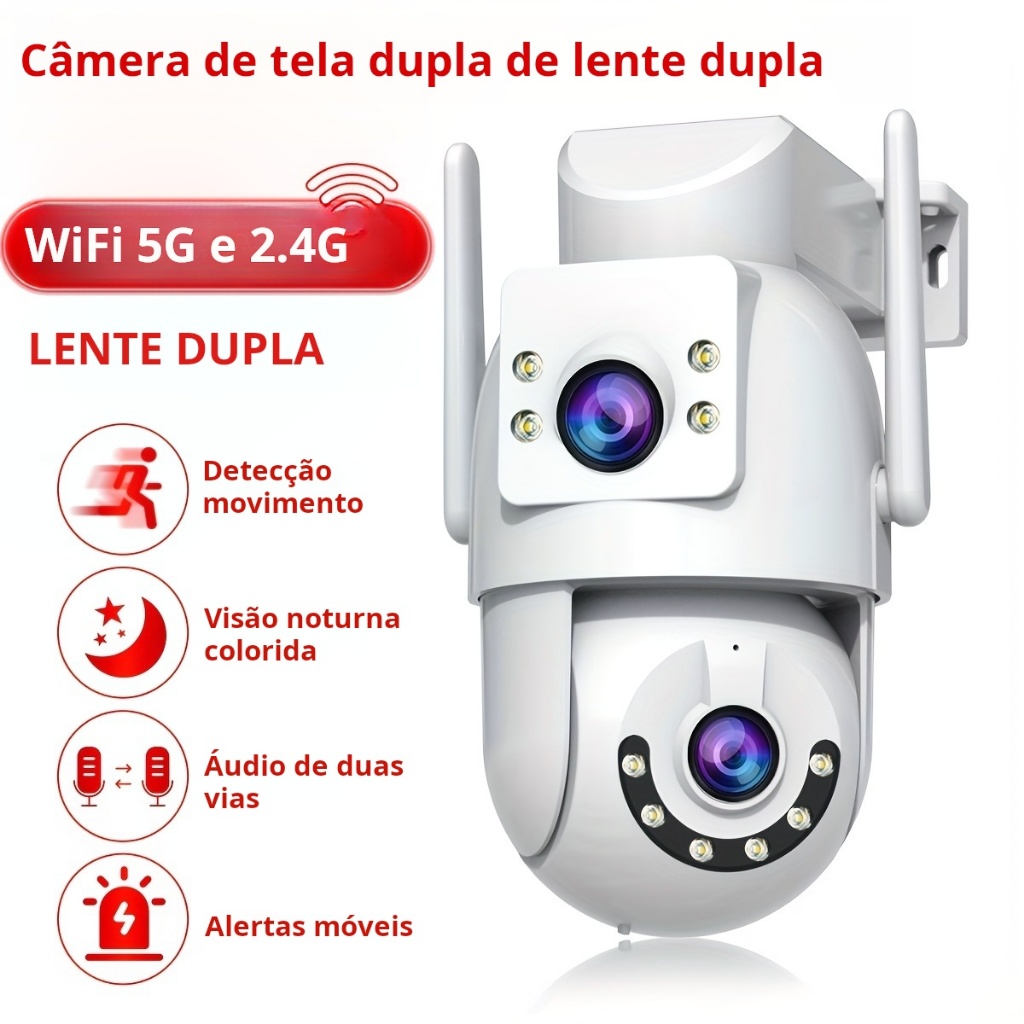 Câmera Wi-Fi Externa com Áudio: Onde Comprar | BuscaProdutos