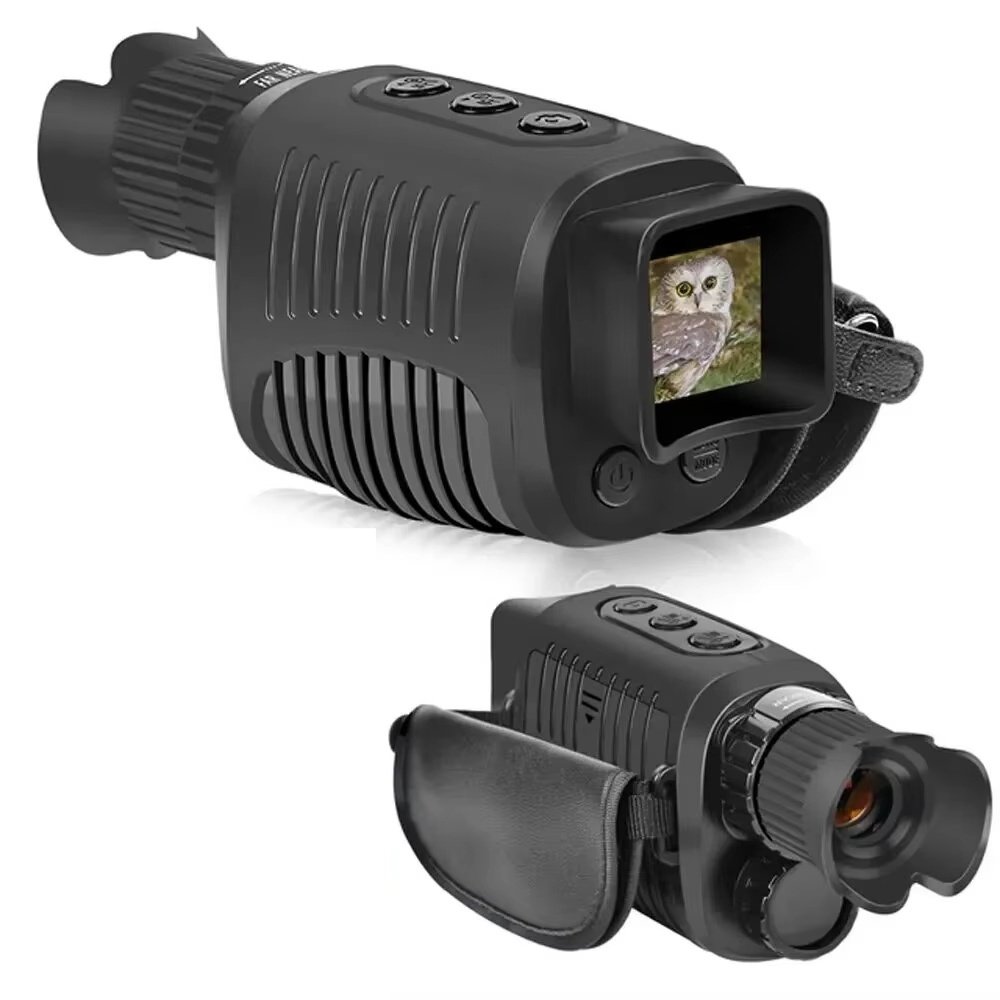 Monocular de visão noturna infravermelha com alcance de 300 m Monocular de visão noturna infravermelha com alcance de 300 m