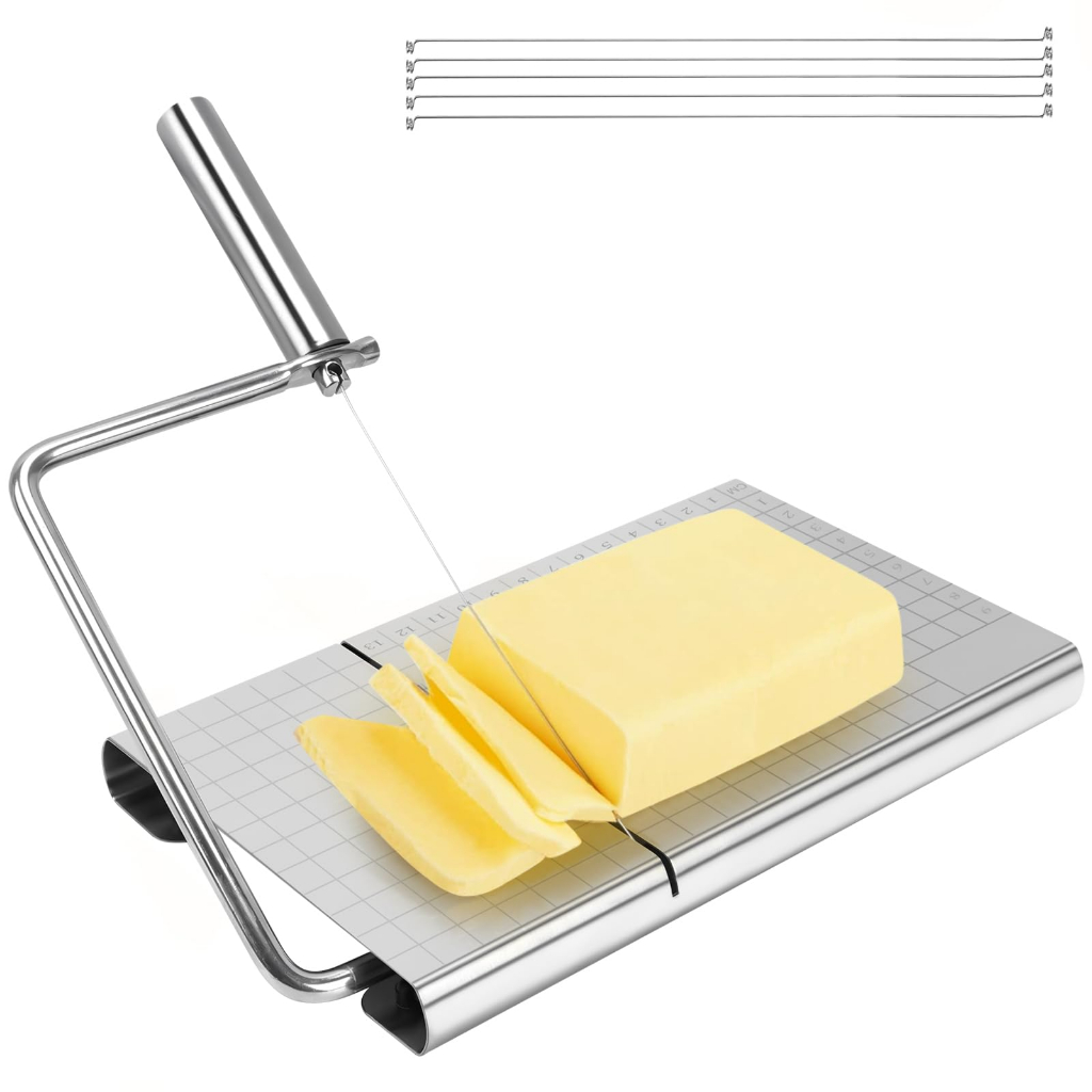 Fatiador De Queijo Presunto Pão Frios Cortador Multiuso Aço Inoxidável Cozinha em Oferta na Shopee