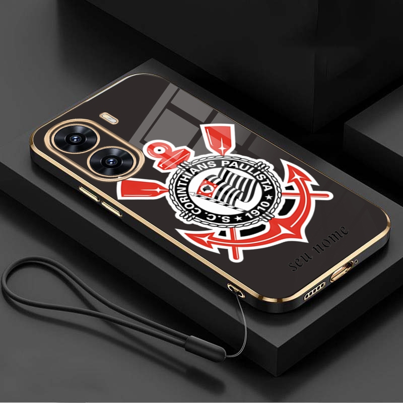 Xiaomi Redmi A5 POCO C71 Nome Personalizado Capa Anti-Queda Club Corinthians Paulista Case em Oferta na Shopee