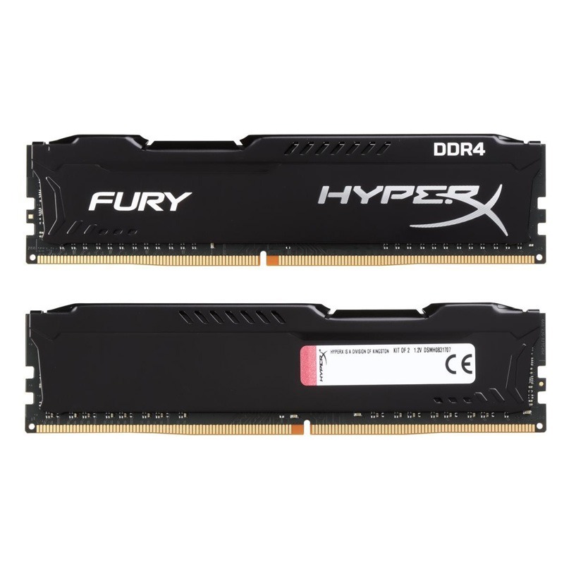 Kingston HyperX FURY DDR4 Memória De Desktop 4GB 8GB 16GB 2400/2666/3200MHz 288