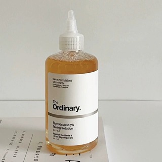The Ordinary Fruit Acid Toner 7% Loção Esfoliante Ácido Glicol Etanol 240ml em Oferta na Shopee