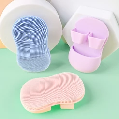 LAIKOU Mini Finger Silicone Escova De Limpeza Facial-Esfoliante E De Poros , Compacta Conveniente