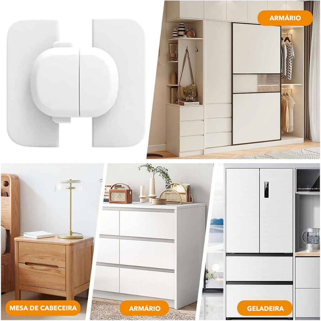 1pcs/2pcs Novo Casa Geladeira Bloqueio De Segurança Freezer Fechadura Da Porta Multi-Função Fechaduras Crianças Protetor