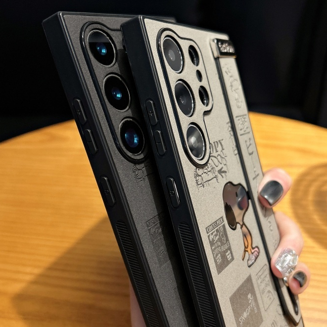 Marca De Luxo Na Moda Para Samsung S25 S24 S23 S22 Ultra Plus Pulseira À Prova De Choque Capa De Telefone De Couro