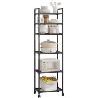 Prateleira De Cozinha De Aço Com 6 Prateleiras Panelas Multiuso Para Casa , Sala De Estar , Quarto , Organizador em Oferta na Shopee