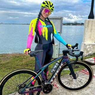 Macacão Feminino Manga Longa Macaquinho Ciclismo Feminino Roupa De Ciclismo Feminina Bicicleta Profissional Ao Ar Livre