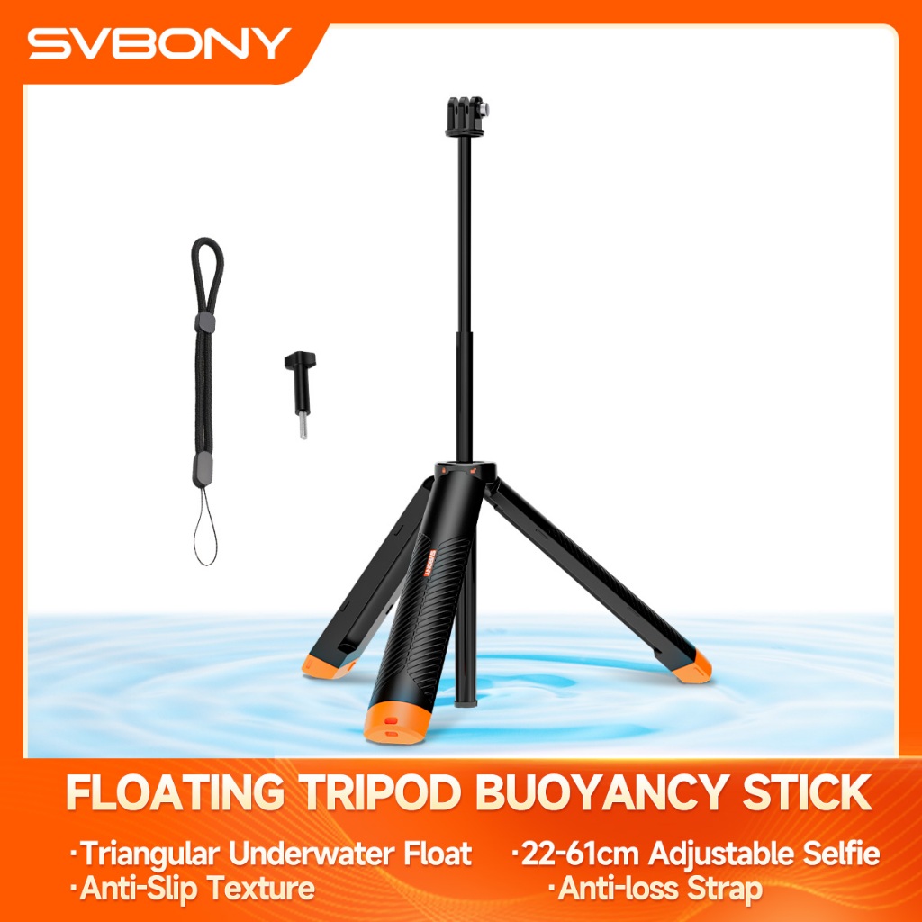 Svbony Tripé Flutuante Para Selfie , Bastão DJI GoPro Insta SVGO Ato20 , Montage
