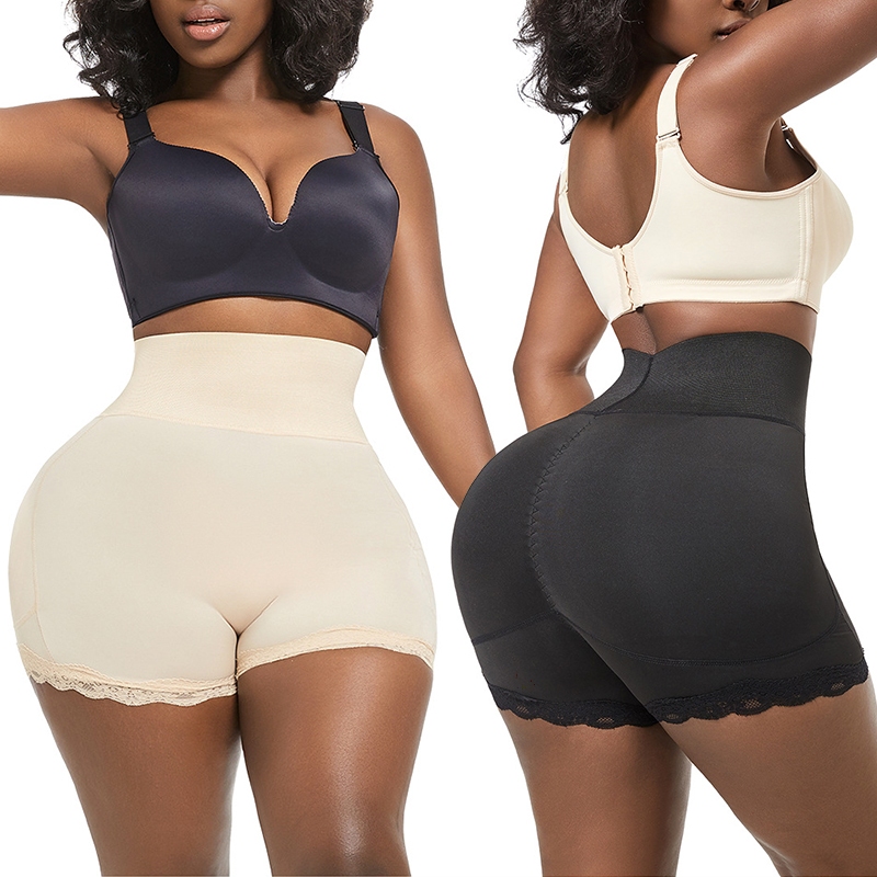 6Xl Calcinha Acolchoada Plus Size, Cintura Alta, Com Espuma Para Aumento De Bumbum E Bumbum, Roupa Íntima Sem Costura em Oferta na Shopee