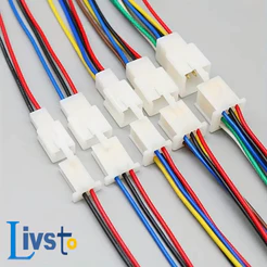 1 Peça Soquete De 2.8 Mm Com Fio De 15 Cm 1 Pino 2 Pinos 3 4 6 9 12 Adaptador De Tomada wayar Conector De Carro universa