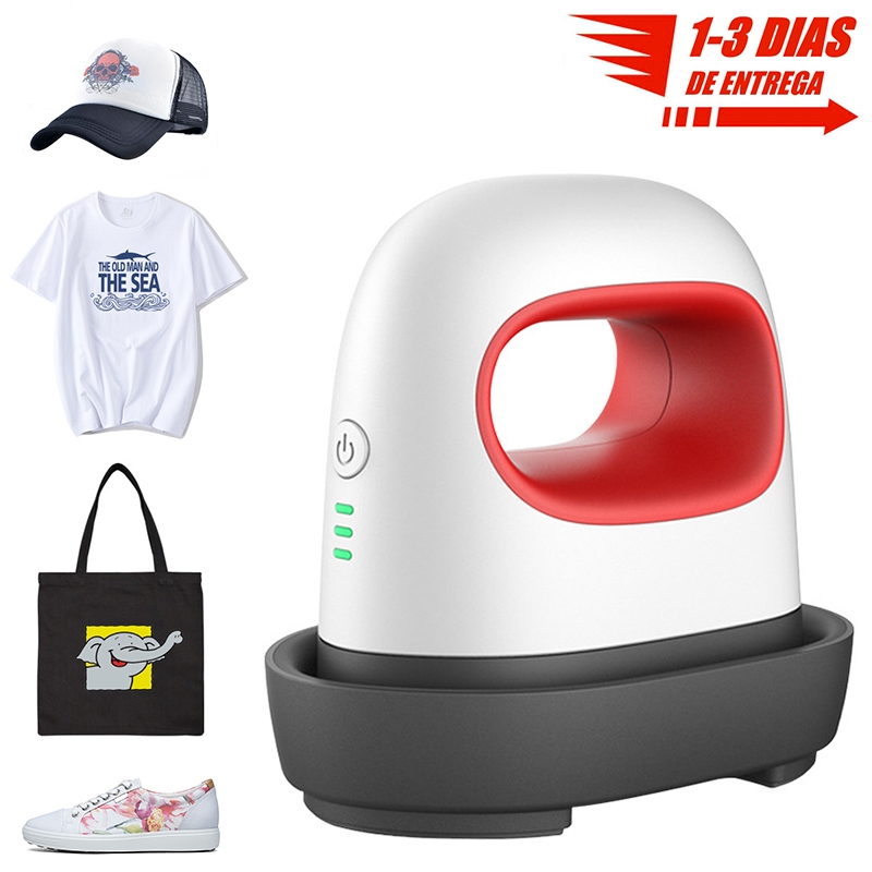Mini Máquina De Prensa Térmica , Impressão De Camisetas , Fácil Transferência De Aquecimento , Ferro Para Roupas , Bolsa