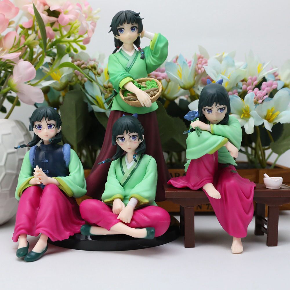 3 Estilos O Diário Apoticário Maomao Duas Posturas Anime Menina Figura Modelo Estátua Coleção Decoração De Mesa Ornament em Oferta na Shopee