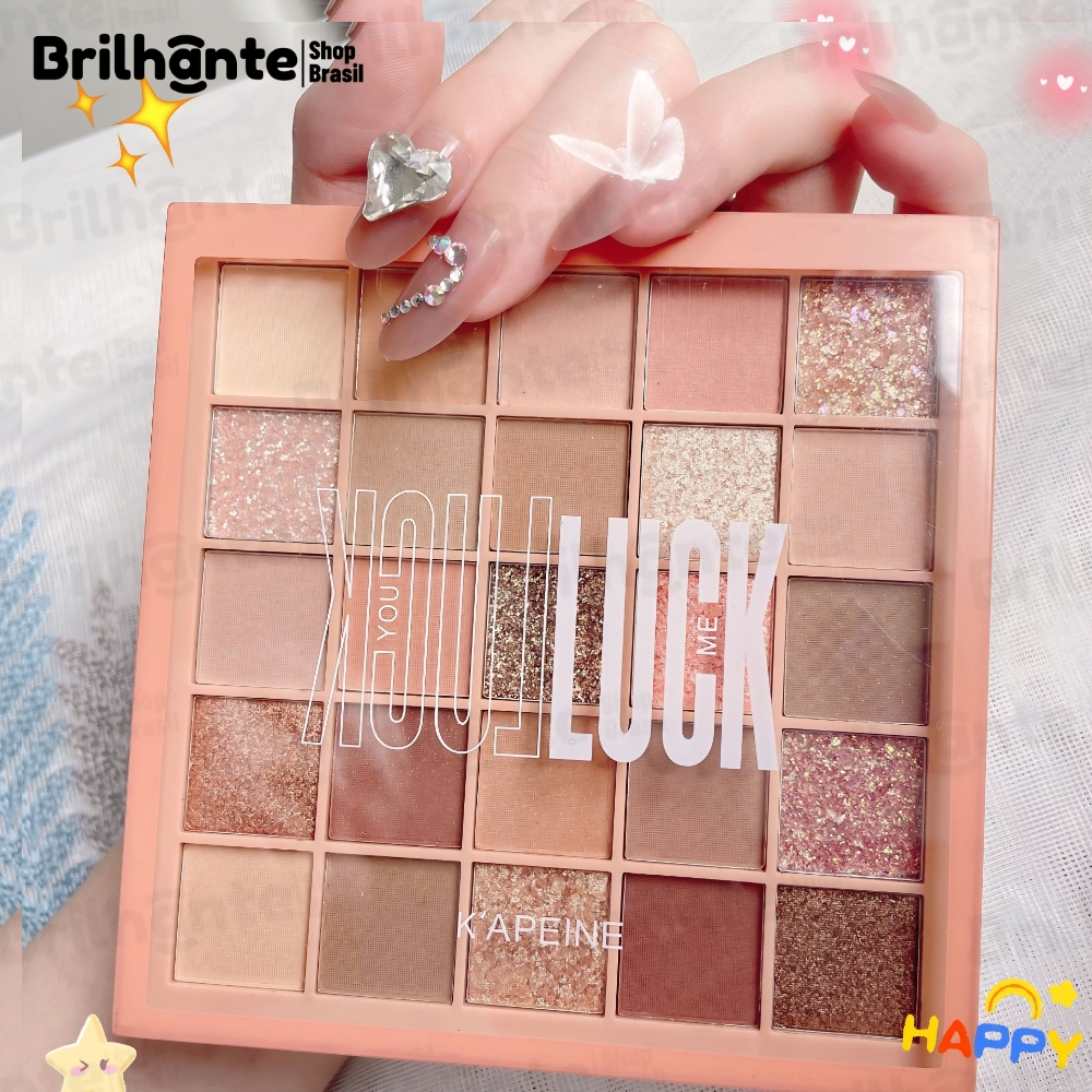 Paleta De Sombras Foscas E Pérolas De Baixa Saturação De 25 Cores Maquiagem Versátil Maquiagem para o dia a dia em Oferta na Shopee