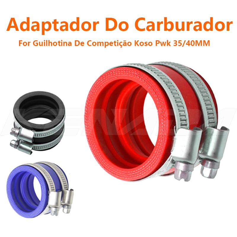 KENADA RACING Adaptador Do Carburador Filtro De Ar Manifold Guilhotina De Competição Koso Pwk 35/40MM