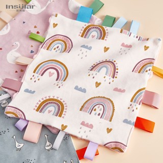 INSULAR Bebê Conforto Toalha Algodão Consolador Cobertor Macio Recém-Nascido Dormir Bonecas Crianças Moda Brinquedo Do S