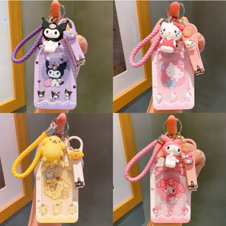 Super Cute Cartoon Kuromi Melody Kt Purin Silicone Retráctil LanyardLanyard Campus E Papelaria De Proteção De Caixa De em Oferta na Shopee