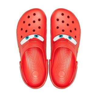 [Enviado em 24 horas]McQueen Sapatos De Buraco De Carro Sandálias Chinelos Antiderrapantes Praia Casuais