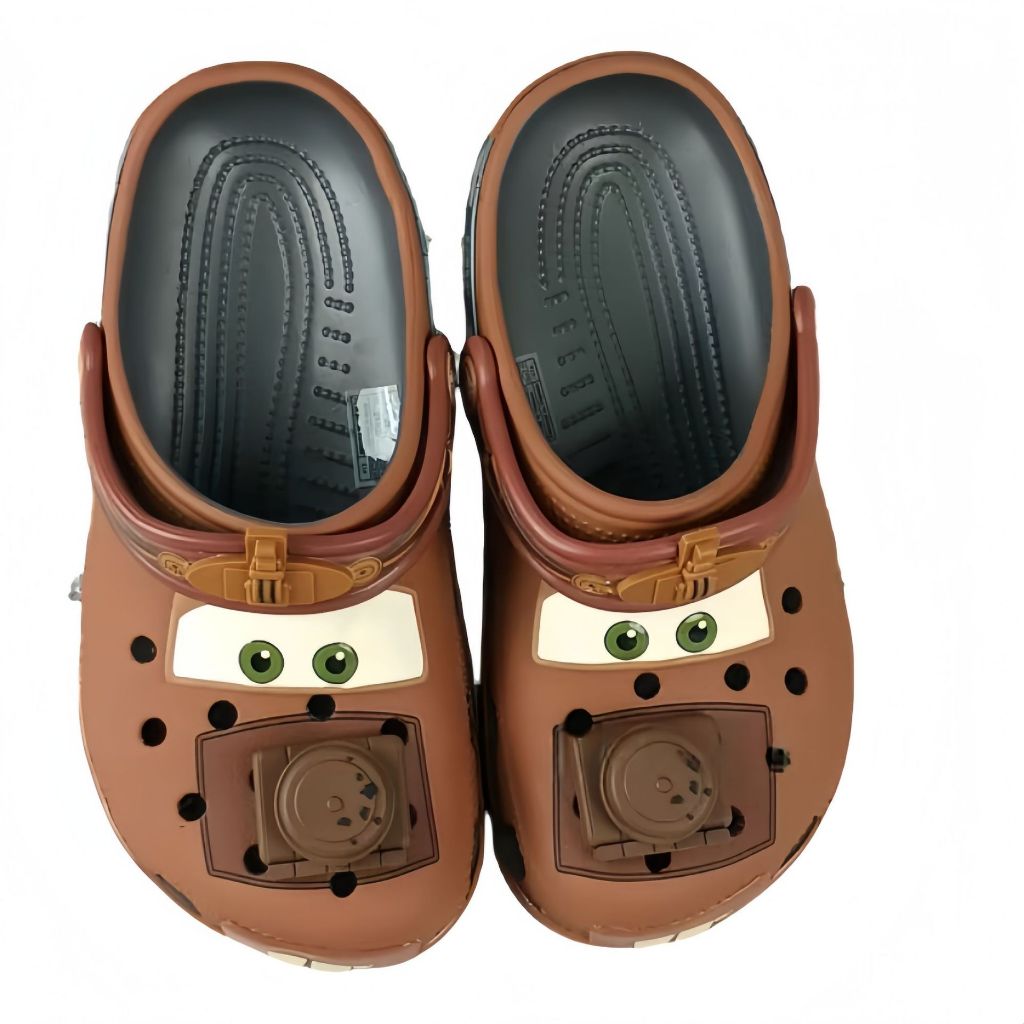 Sandálias De Praia Masculinas McQueen Adults Clog Cartoon