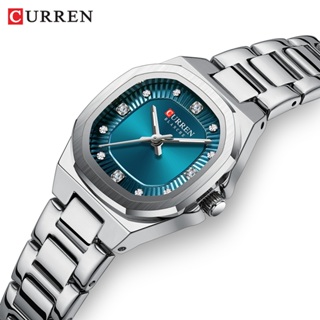 CURREN Relógio Feminino Original Marca De Luxo Pulseira Aço Inoxidável Moda Elegante Pequeno Mostrador Simples Festa Qua em Oferta na Shopee