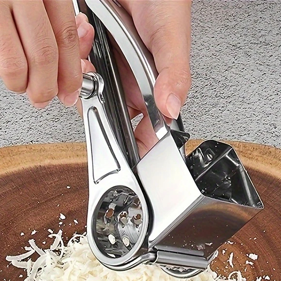 Ralador Triturador de Queijos e Alimentos Inox Prático Clink em Oferta na Shopee