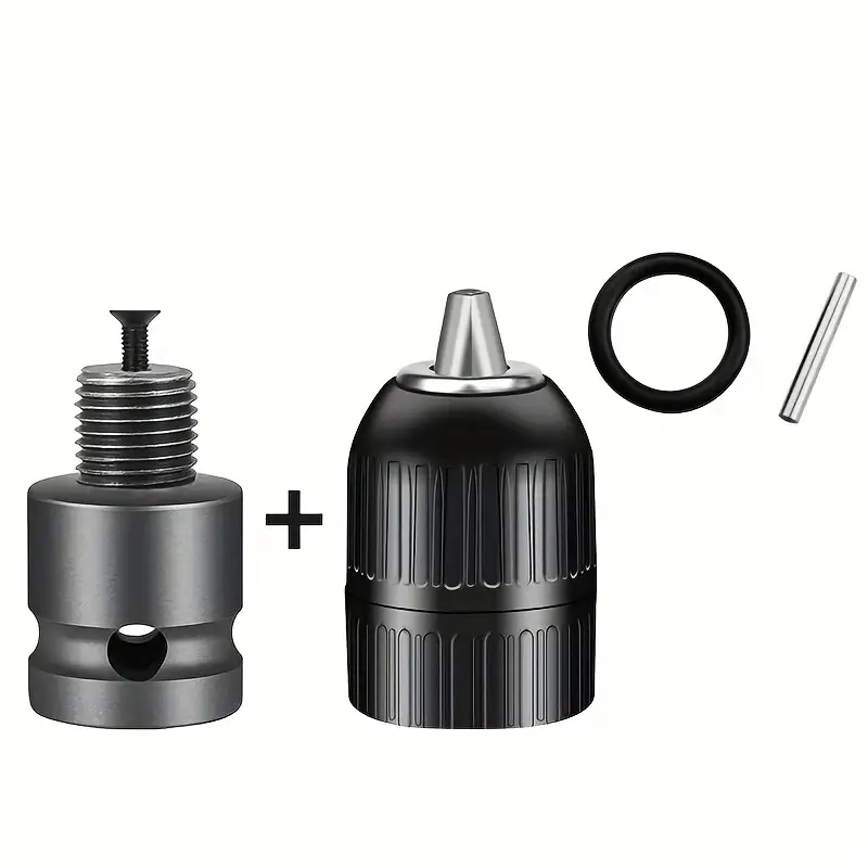 Kit Mandril Chave 1/2 Rosca 1,5-13mm + Adaptador De Impacto em Oferta na Shopee