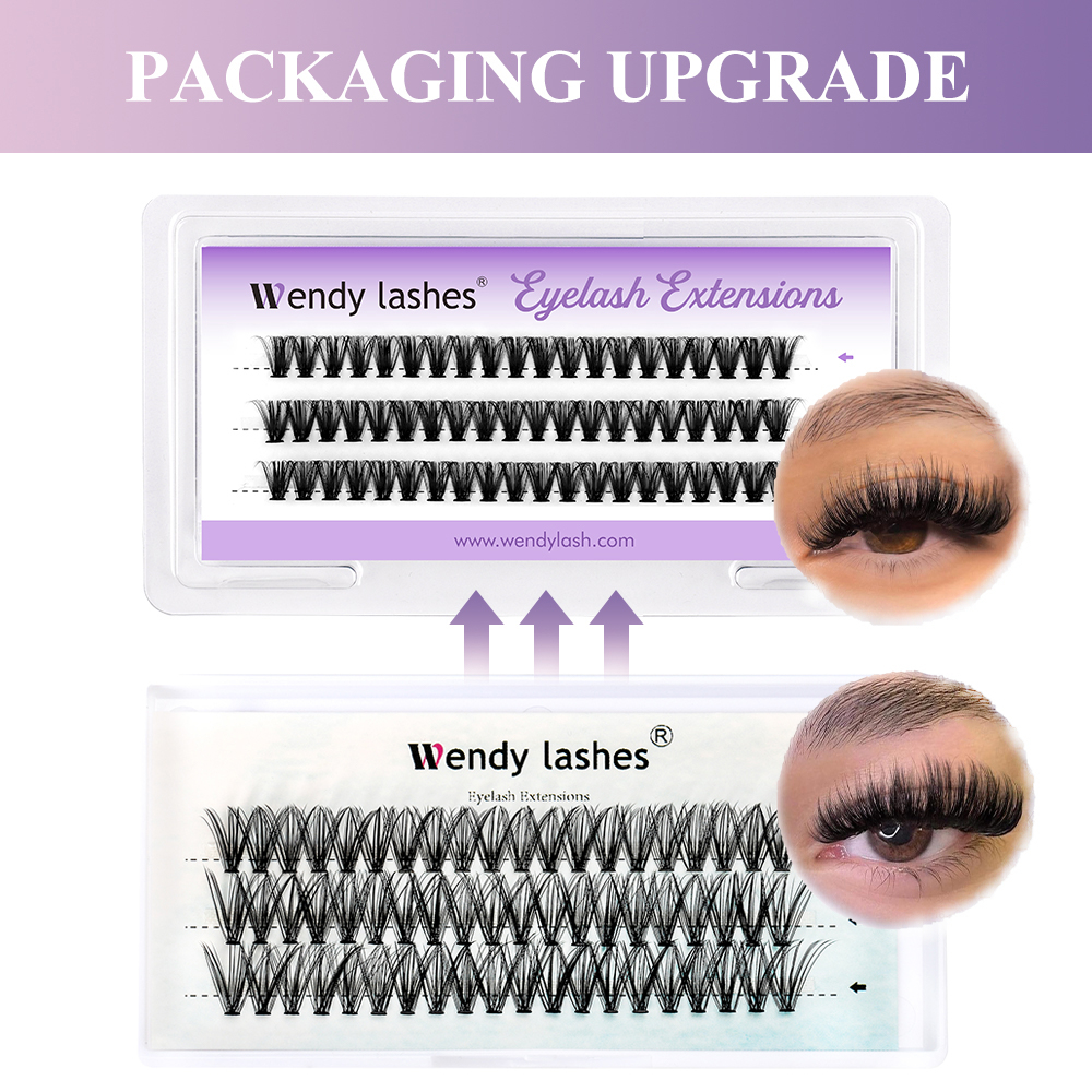 WENDY Cílios Postiços 50D 60D Cílios Postiços Grossos Cílios Individuais Finos Extensões De Cílios Maquiagem Barata
