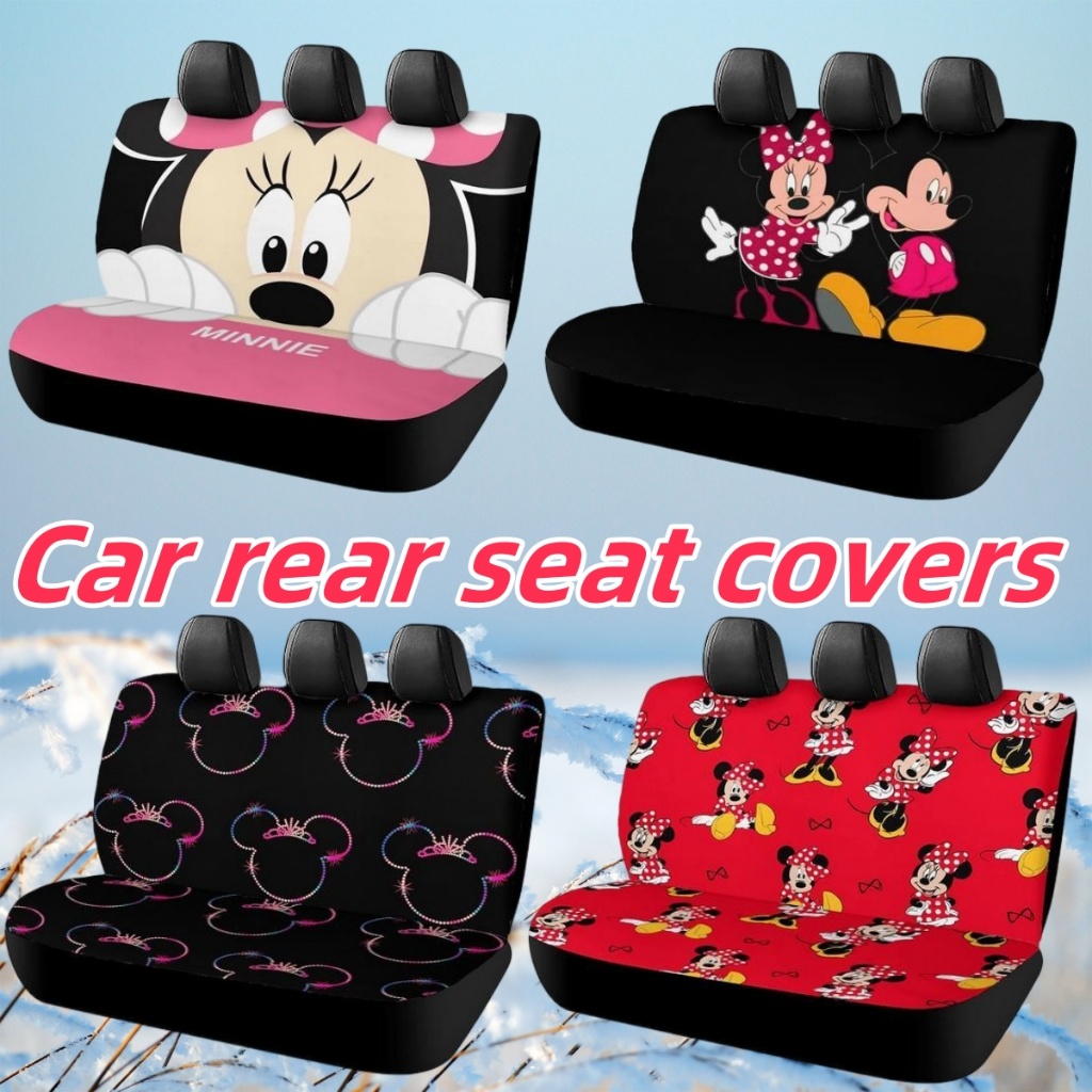 Capa Protetora Universal Para Assento De Carro Minnie Sedan , SUV