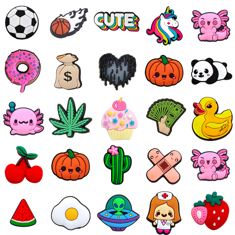 MEIDJ 1 Peça Amuletos De Sapato Decrations Desenho Animado newt Sandálias Fivela Botão De Acessórios De PVC em Oferta na Shopee