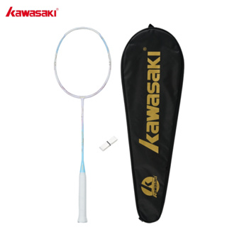Raquete De Badminton De Fibra De Carbono Kawasaki 1915 PRO 5U 18-32LBS Adequada Para Jogadores Fesionais Velocidade em Oferta na Shopee