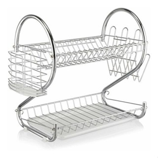 Escorredor De Louça Inox 14 Pratos Organizador De Cozinha Escorredor De Talheres Para Pratos E Talheres em Oferta na Shopee