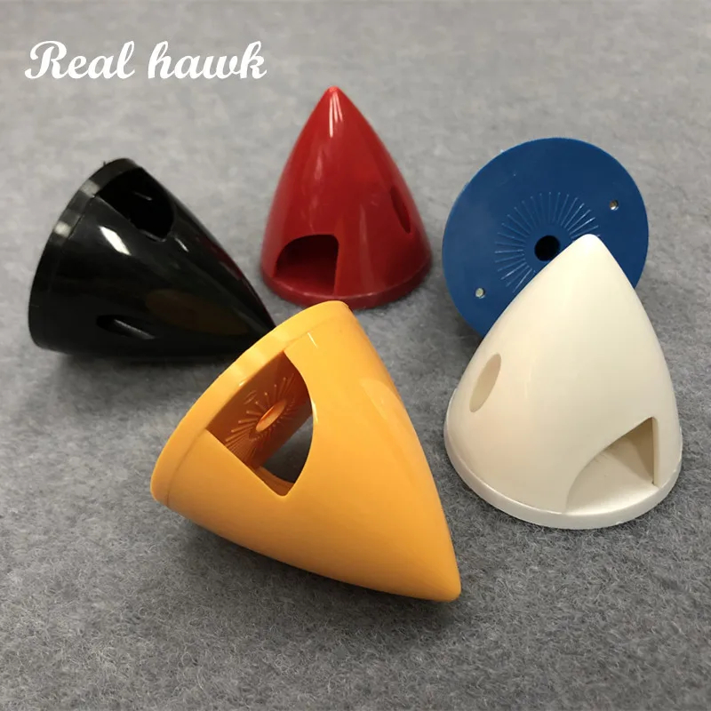 5 Cores 38mm 1.5in Novos Modelos RC Plástico 2 Lâminas Hélice Girador Para Avião Peças Aeromodelagem