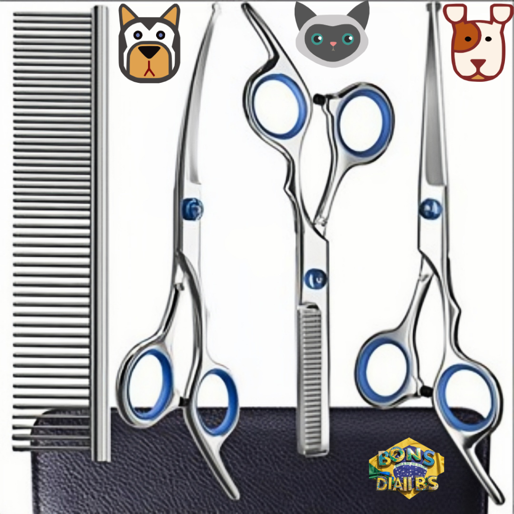 Tesoura para animais de estimação/animal/gato/tesoura/conjunto de ferramentas para cuidar de animais de estimação
