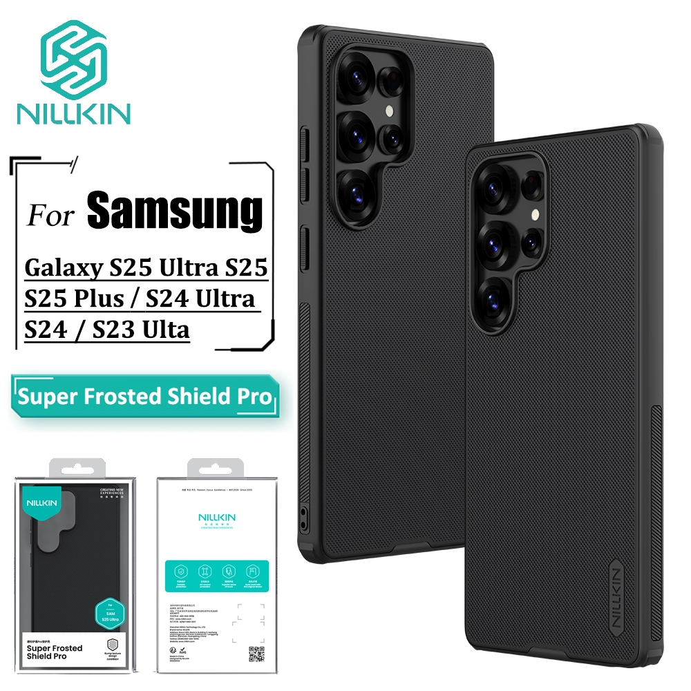 Nillkin Capa De Telefone Para Samsung S25 Ultra S24 S23 S21 FE S22 Ultrafina Fosca Anti Impressão Digital em Oferta na Shopee