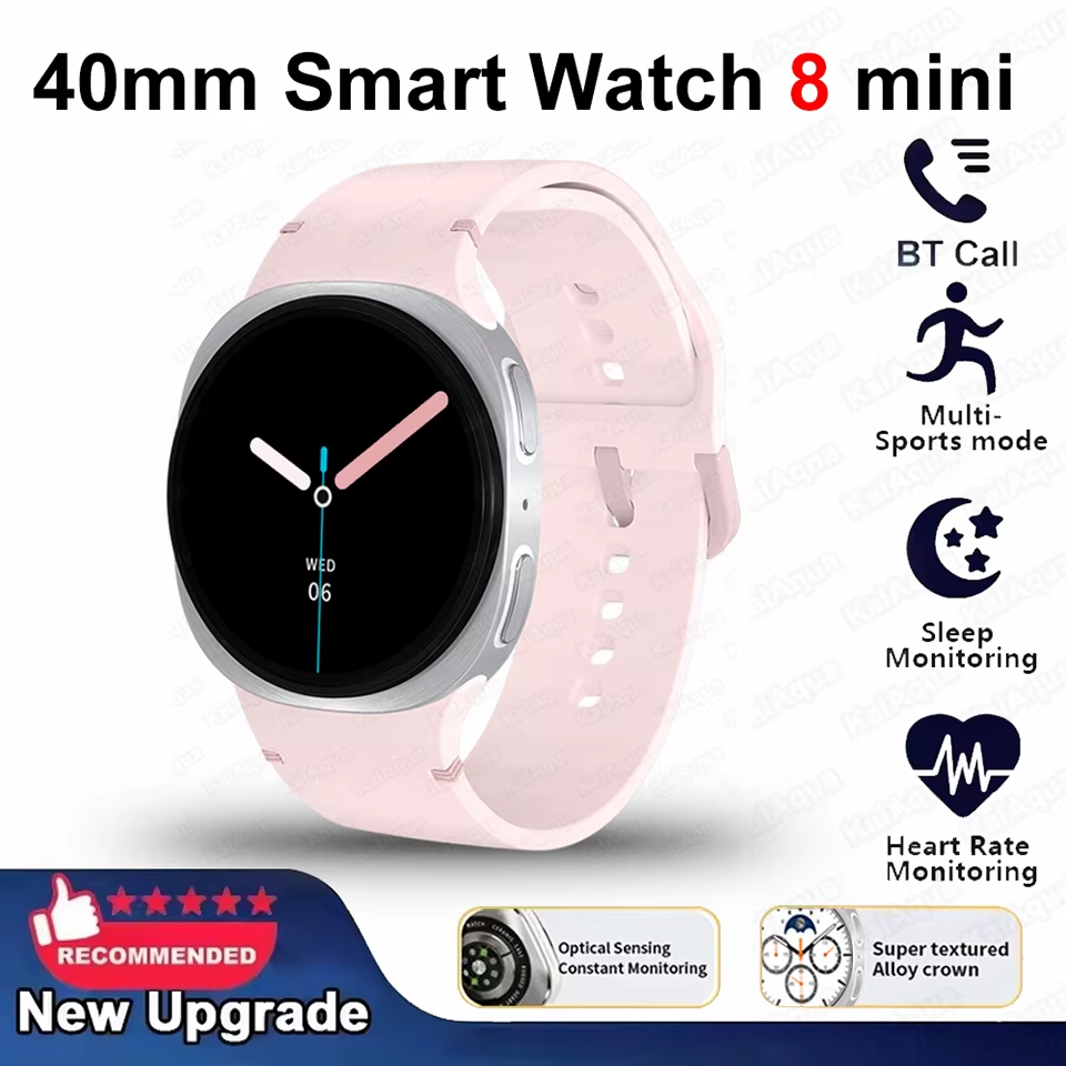 Nova Moda para Galaxy Watch 8 Mini 40mm Smartwatch Nfc Bluetooth Chamada Freqüência Cardíaca 1.28 Polegadas Tela Am — R$ 116,00 em Shopee, 59% OFF