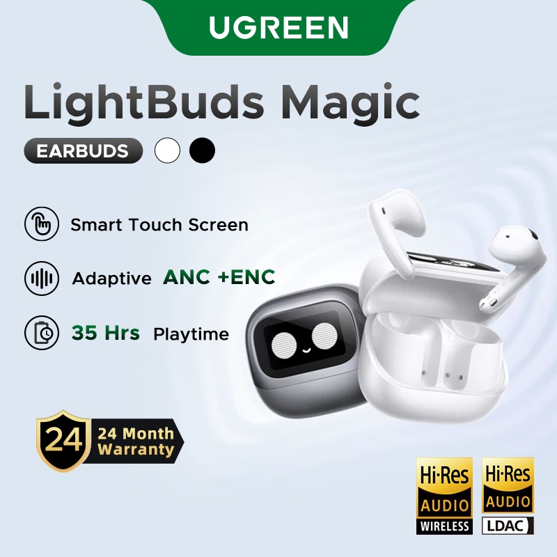 UGREEN LightBuds Magic Fones De Ouvido Bluetooth Sem Fio Verdadeiros Com Cancela