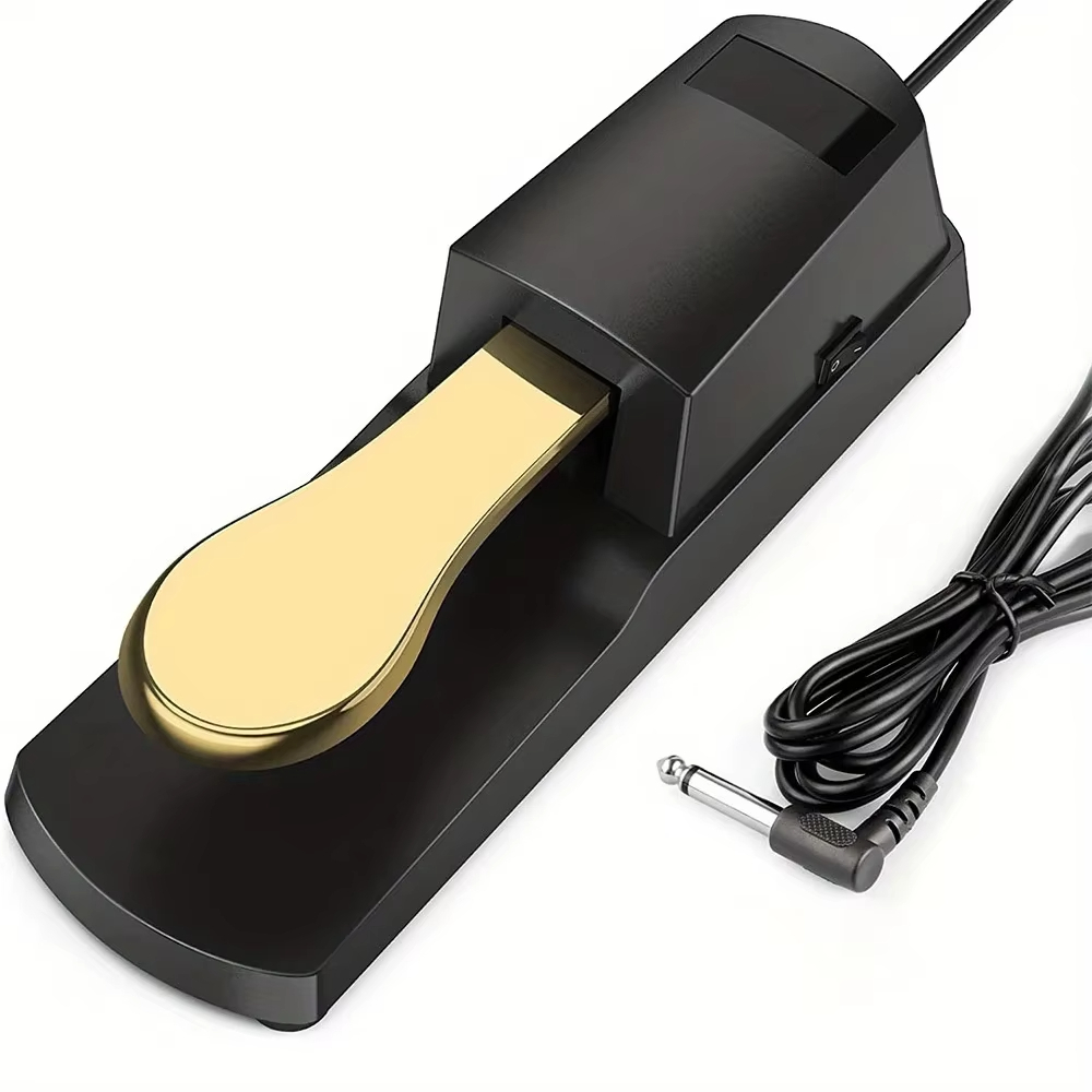 Pedal de sustentação Yamaha teclado eletrônico Roland Piano elétrico MIDI teclado sintetizador instrumento Musical Unive