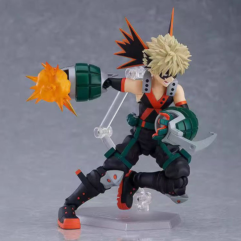 15cm My Hero Academy Figma 443 Bakugo Katsuki Joint Moving Model Caixa Figura Coleção Ornamentos — imagem 2 de 2