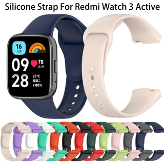 Bracelete De Silicone Para Relógio Redmi 3 Active 4 Lite Watch3 Watch4 Pulseira Macia Acessórios Inteligentes em Oferta na Shopee