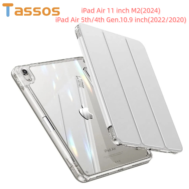 Capa De Qualidade Para iPad Air De 11 Polegadas 7a/6a Geração (M3/M2) 2025/2024 , 5a/4a 10.9 2022/2020 Com Porta-Lápis/A