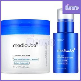 MEDICUBE zero pore pad 2.0 zero one day exosome shot pore ampoule 7500 30ml em Oferta na Shopee