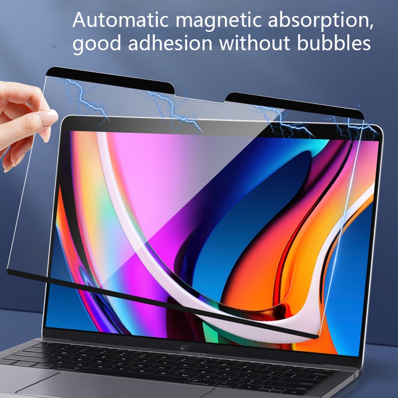 Filme Magnético HD/Fosco/De Tela De Privacidade Para Macbook Air13 15 Pro 14 16