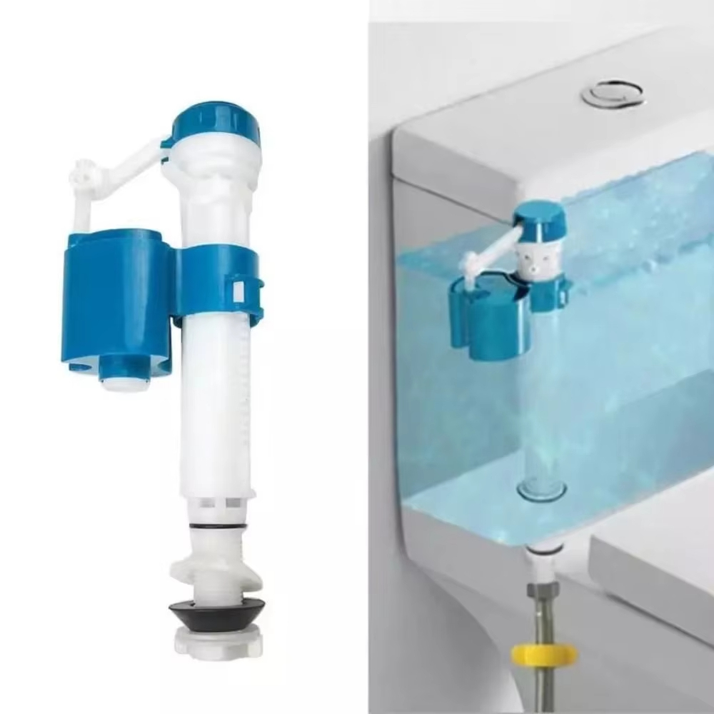 1pc Acessórios Do Tanque De Água Toalete Ferramenta Flutuante Ajustável Botão De Poupança Entrada Kits Válvula Descarga