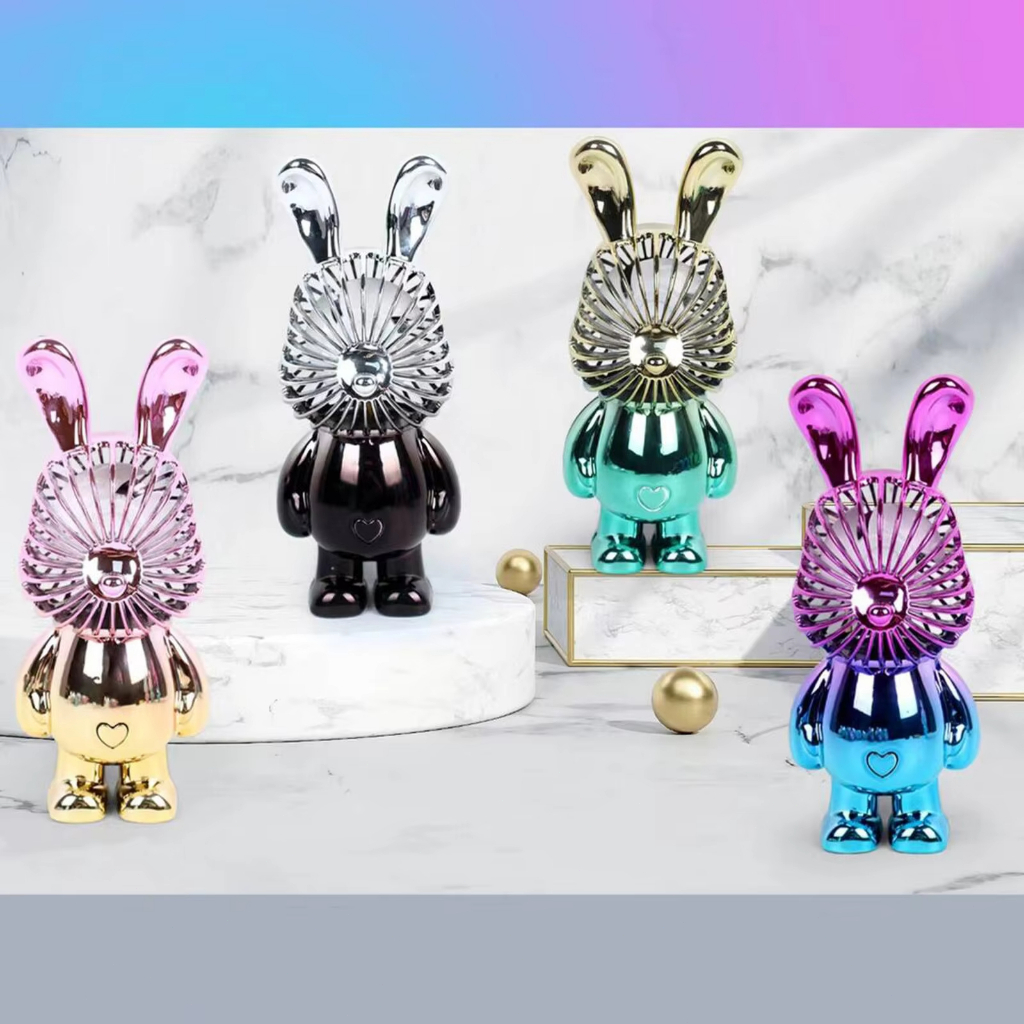 Mini Ventilador USB Ventilador Portátil, Pequeno e Silencioso, Ventilador Alimentado por USB Ajustável de 3 Velocidades