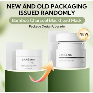 LANBENA  Máscara de remoção de Cravo Original NOVA FORMULA com 60 pçs de papel removedor de cravos em Oferta na Shopee