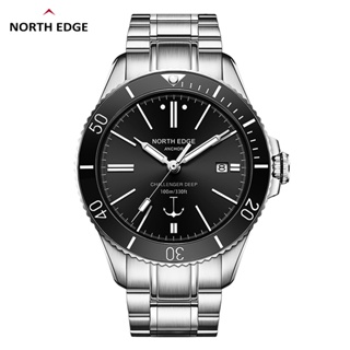 NORTH EDGE ANCHOR Original Safira Espelho 316L Aço Inoxidável Relógio Mecânico Masculino 100M À Prova D'água em Oferta na Shopee
